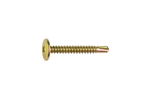 SCREW TEK BUTTON HEAD 8X32 ZINC (BOX 1000)
