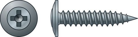 SCREW BUTTON 8X30 NEEDLE CL3 SURF MIST (BOX 1000)