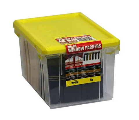 PACKER WINDOW 75MM MIXED WPTM (BOX 90)