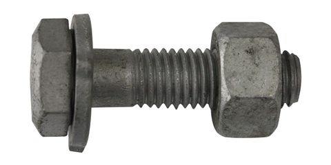 BOLT STRUCTURAL ASSEMBLY 12X50 GALV 8.8