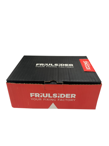 SCREW NYLON FRAME FIXING 10X100 HEX ZINC  (BOX 50)