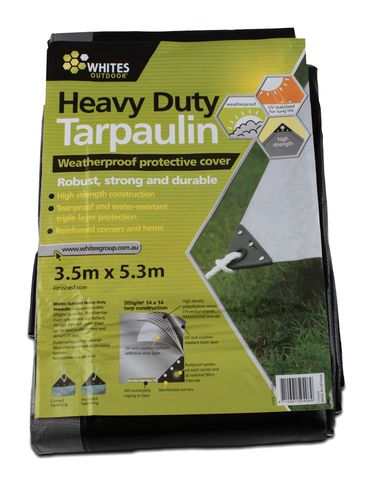 TARP BUFFALO HVY DUTY 3.5X5.3M