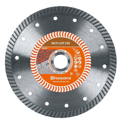 BLADE DIAMOND HUSQVARNA TACTI CUT S35 BRONZE 115MM