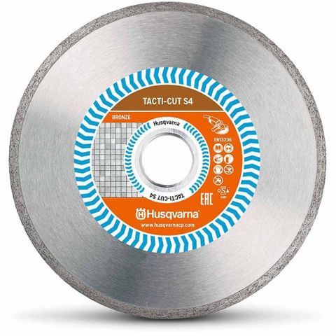 BLADE DIAMOND HUSQVARNA TACTI CUT S4 BRONZE 105MM