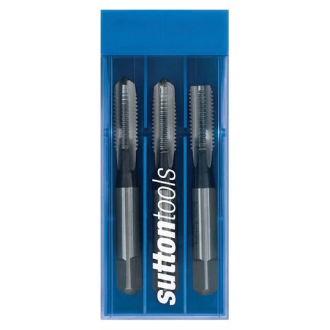 TAP SET SUTTON HSS  M10 X 1.25  (PK3)