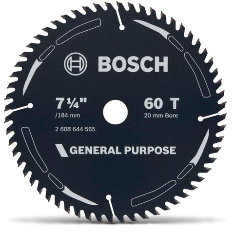 TCT SAW BLADE BOSCH WOOD GP 184MMX60T