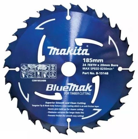 TCT SAW BLADE MAKITA WOOD BLUEMAK 235MMX60T