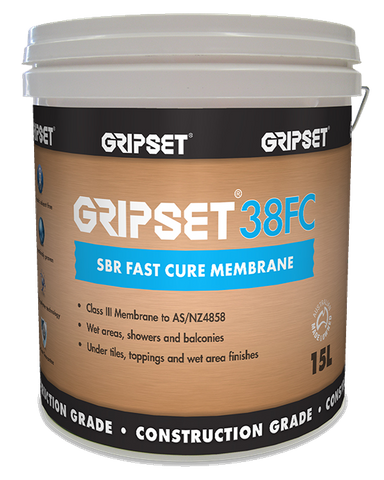 WATERPROOF GRIPSET 38 FC FAST CURE 15L