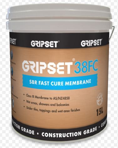 WATERPROOF GRIPSET FAST/CURE 38 5L (PAIL)