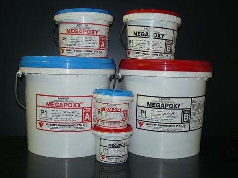 ADHESIVE MEGAPOXY EPOXY PASTE P1 20L KIT