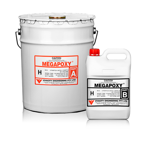 BONDING MEGAPOXY LIQUID EPOXY H 4L KIT