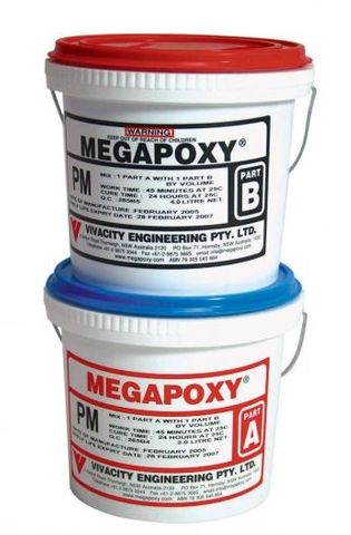 ADHESIVE MEGAPOXY PM 4L KIT