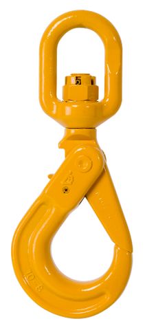 HOOK SWIVEL EYE 8MM  SELF LOCKING GR80