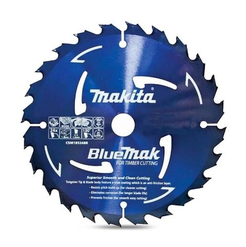 TCT SAW BLADE MAKITA WOOD BLUEMAK 190MMX24T