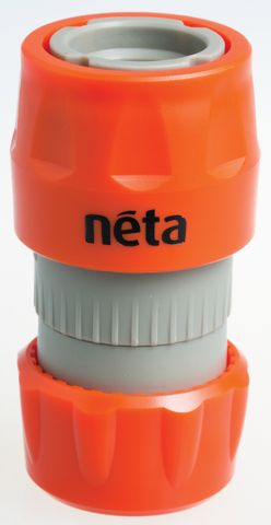 HOSE CONNECTOR WITH STOP NETA 12MM