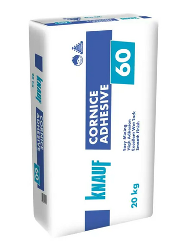 KNAUF ADHESIVE CORNICE 60 20KG (BAG)