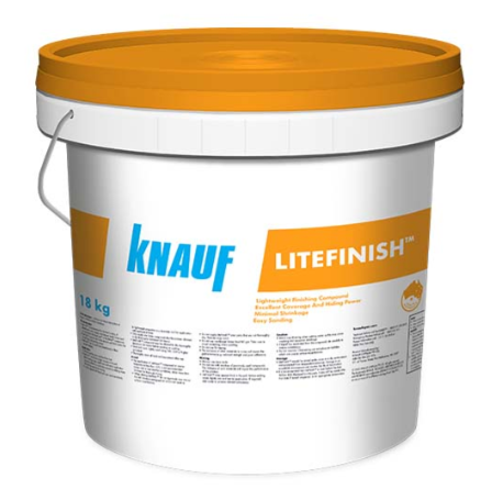 KNAUF COMPOUND LITEFINISH 18KG (PAIL)