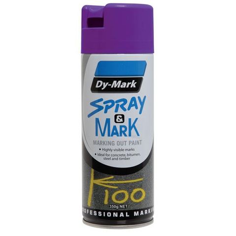 PAINT DYMARK SPRAY & MARK VIOLET 350G