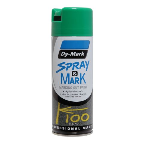 PAINT DYMARK SPRAY & MARK GREEN 350G