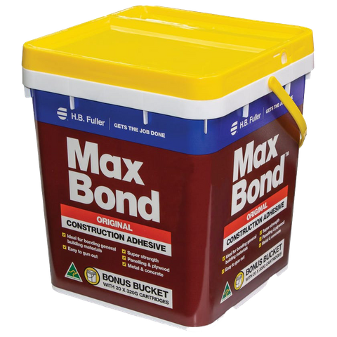 ADHESIVE CONST HB MAXBOND BUCKET 320G X 20