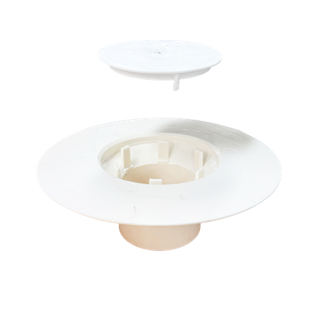 PVC PUDDLE FLANGE 80MM