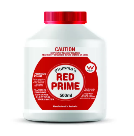 PRIMER FLUID PVC RED 500ML