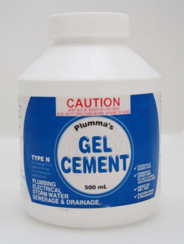 ADHESIVE PVC SOLVENT CEMENT BLUE 1L