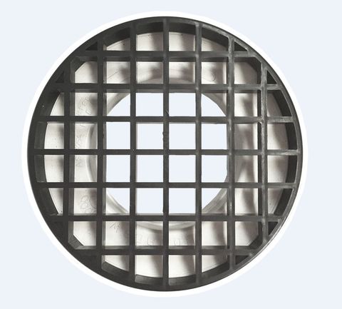 PVC COLLAR & GRATE 100MM