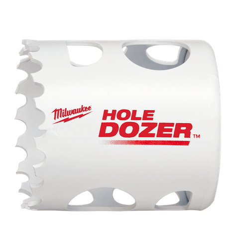 MILWAUKEE 44MM HOLE DOZER� BI-METAL HOLE SAW