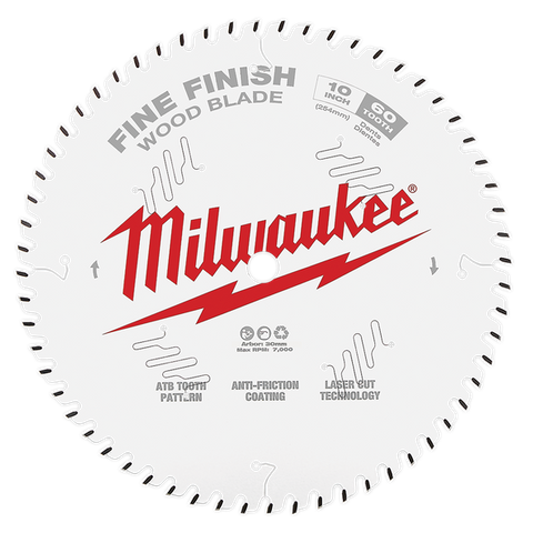 MILWAUKEE 254MM (10") 60T WOOD CIRCULAR SAW BLADE