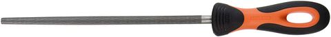 BAHCO FILE ROUND SMOOTH 250MM 10MM WIDTH  W/ ERGO