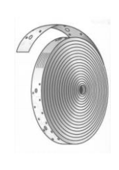 HOOP IRON PUNCHED 1.0X30MM 30MT (ROLL)