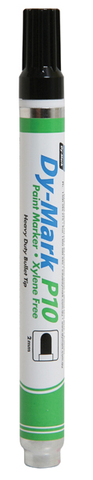 PAINT MARKER DYMARK P10 BLACK BULLET TIP (PCE)