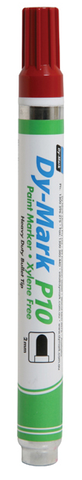 PAINT MARKER DYMARK P10 RED BULLET TIP (PCE)