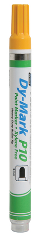 PAINT MARKER DYMARK P10 YELLOW BULLET TIP (PCE)
