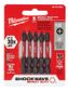 MILWAUKEE SHOCKWAVE� POWER BIT PHILLIPS 50MM 5PK