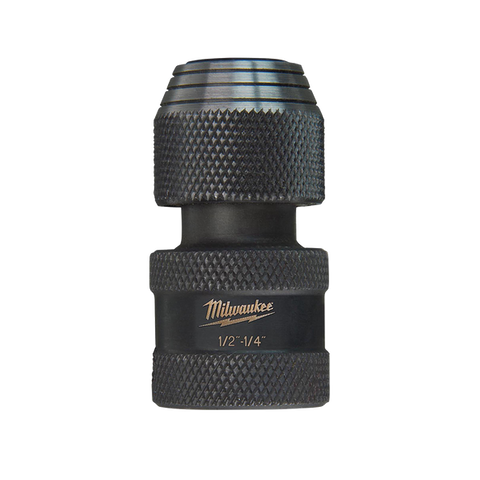 MILWAUKEE SHOCKWAVE� POWERBIT 1/2" HEX TO 1/4"
