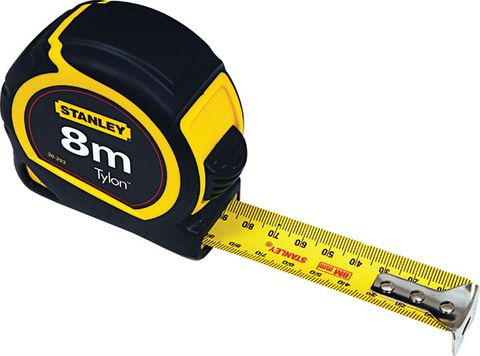 TAPE MEASURE STANLEY 8M X 25MM TYLON 30-393