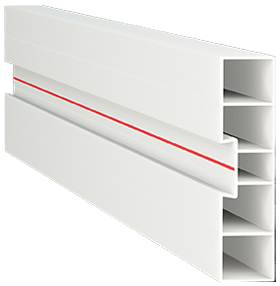 CONFORM BOARD WHITE 200X39 4.8M