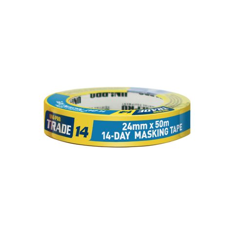 TAPE MASKING BLUE 14DAY UNIPRO 24MMX50M (ROLL)