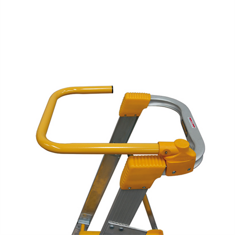 SAFETY BOOM ATTACHMENT TO SUIT PLATFORM LADDER