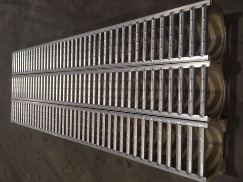 CHANNEL/GRATE ACO GALV DRAINLINE 100X1M