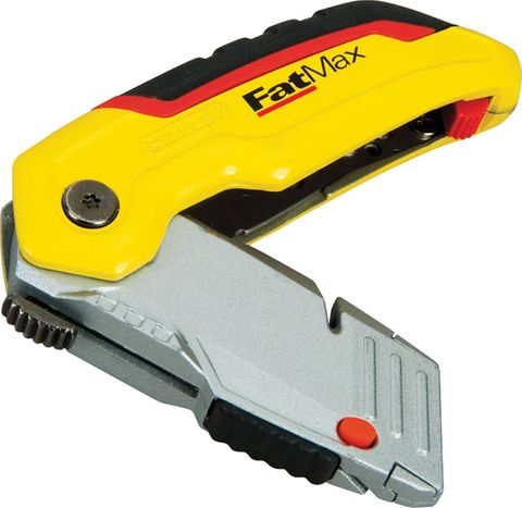 KNIFE RETRACTABLE FOLDING FATMAX YEL 10-825