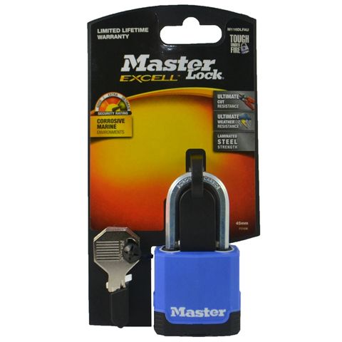 PADLOCK MASTER LAMINATE 45X38MM