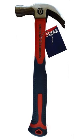 HAMMER CLAW F/GLASS HDLE 20OZ