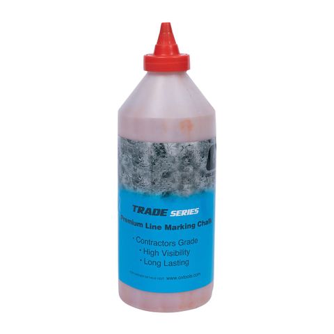 CHALK LINE MARKING REFILL OX RED 1KG