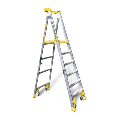 LADDER BAILEY PLATFORM ALUM 8 STEP 2.4M  170KG