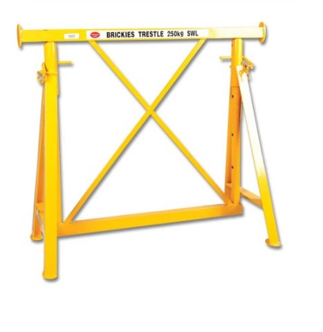 BRICK TRESTLE ADJUSTABLE 0.8M-1.2M YELLOW