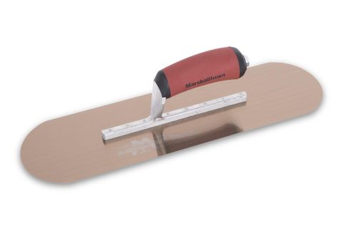TROWEL ROUND S/STEEL 406X114MM DURASOFT HDL