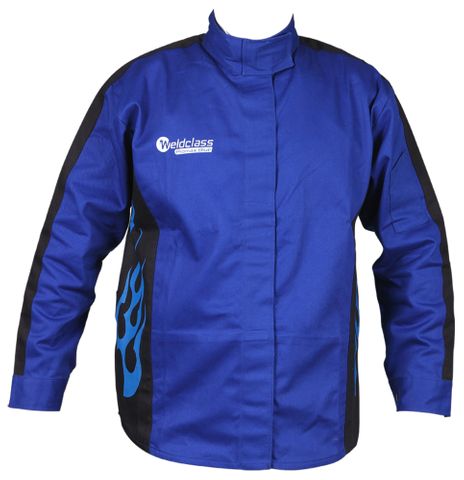JACKET WELDERS BLUE FLAME PROMAX SIZE L